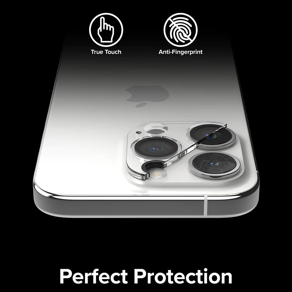 Schutzfolie Ringke Rückkamera für Apple iPhone 15 Pro Max, Gehärtetes Glas, Set 2 Stück, Transparent