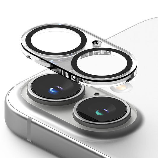 Ringke Rückkamera-Schutzfolie für Apple iPhone 16 Plus / 16, gehärtetes Glas, 2er-Set, transparent