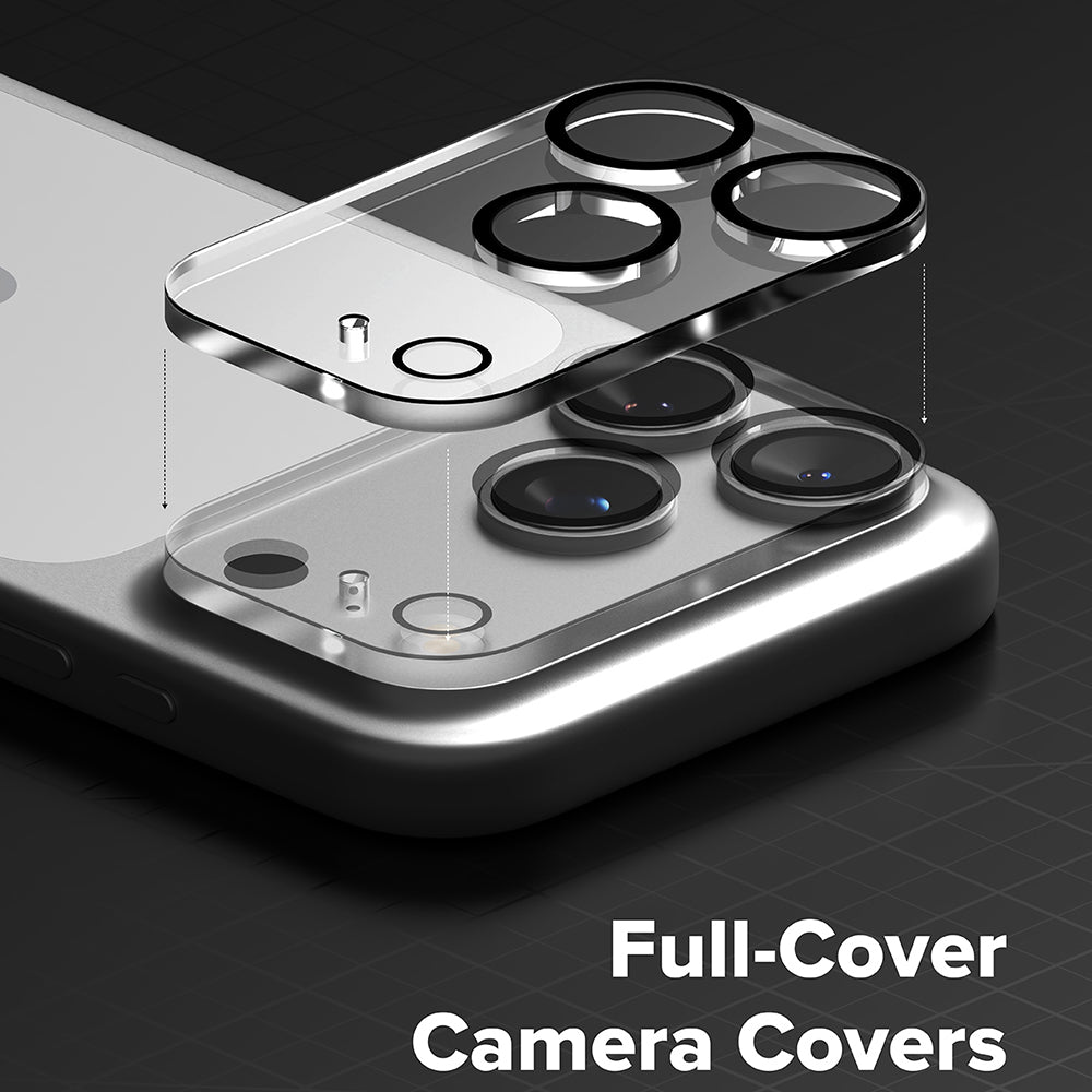 Ringke Rückkamera-Schutzfolie für Apple iPhone 18 Pro, gehärtetes Glas, 2er-Set, transparent