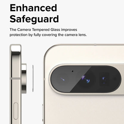 Ringke Rückkamera-Schutzfolie für Google Pixel 9 Pro, gehärtetes Glas, 3er-Set, transparent