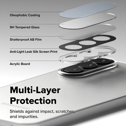 Schutzfolie Ringke Rückkamera für Samsung Galaxy A57 5G / A37 5G, Gehärtetes Glas, Set 2 Stück, Transparent