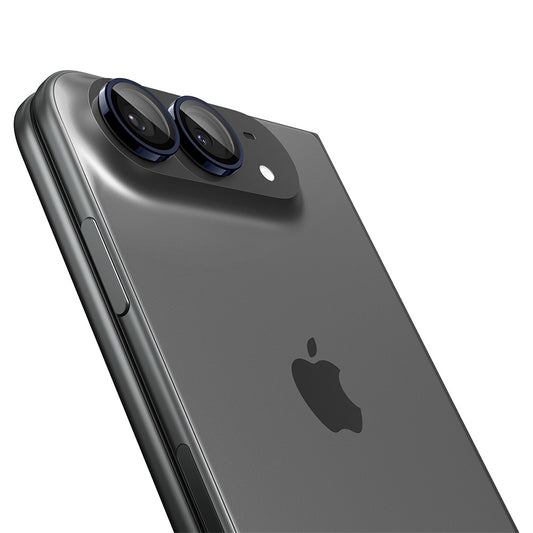 Schutzfolie für die Rückkamera Spigen GlastR EZ FIT Optik Pro für Apple iPhone Duo, gehärtetes Glas, 2er-Set, Marineblau AGL12011