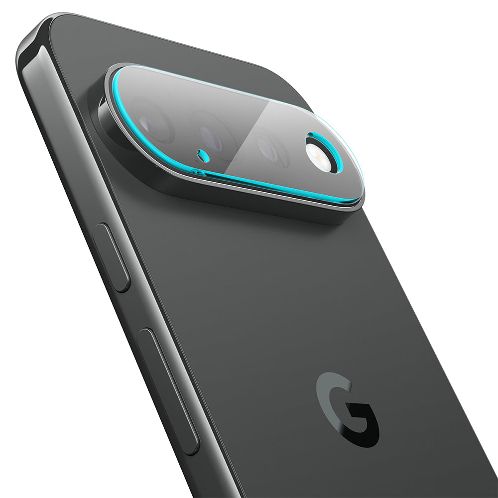 Schutzfolie für die Rückkamera Spigen GlastR EZ FIT Optik Pro für Google Pixel 11 Pro XL, gehärtetes Glas, 2er-Set, schwarz AGL11489