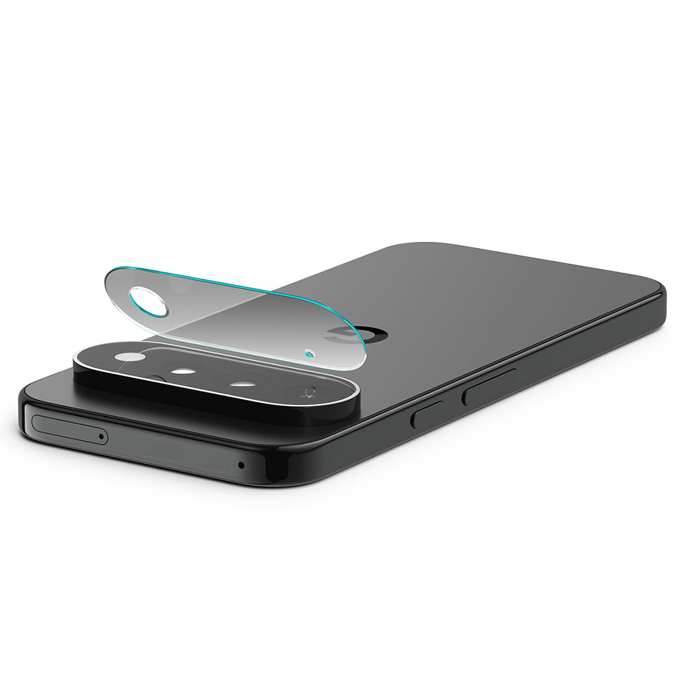Schutzfolie für die Rückkamera Spigen GlastR EZ FIT Optik Pro für Google Pixel 11 Pro XL, gehärtetes Glas, 2er-Set, schwarz AGL11489