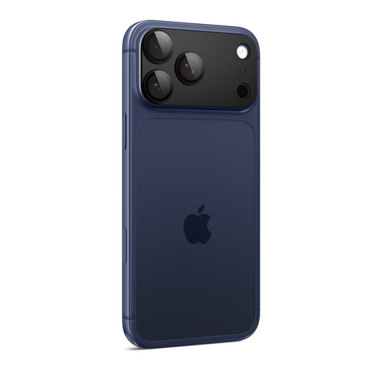 Schutzfolie für die Rückkamera Spigen GlastR EZ FIT Optik Pro XL für Apple iPhone 17 Pro, gehärtetes Glas, Schwarz