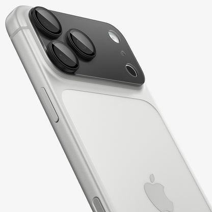 Schutzfolie für die Rückkamera Spigen GlastR EZ FIT Optik Pro XL für Apple iPhone 18 Pro Max, gehärtetes Glas, Dunkelgrau AGL12039