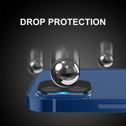 Techsuit Rückkamera-Schutzfolie für Apple iPhone 11 Pro / 11 Pro Max, gehärtetes Glas, schwarz