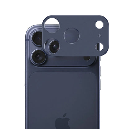 Rückkamera-Schutzfolie Techsuit für Apple iPhone 17 Pro, gehärtetes Glas, Dunkelblau