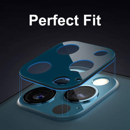Rückkamera-Schutzfolie Techsuit für Apple iPhone 17 Pro, gehärtetes Glas, Dunkelblau