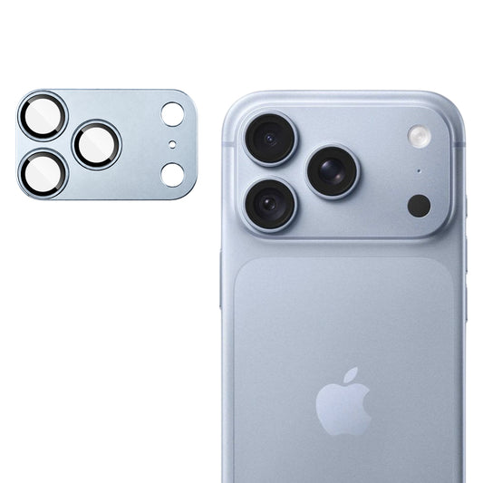 Techsuit Schutzfolie für die Rückkamera des Apple iPhone 18 Pro Max, gehärtetes Glas, Hellblau