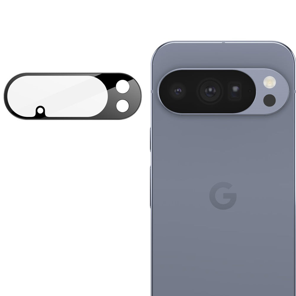 Schutzfolie Techsuit für die Rückkamera des Google Pixel 10 Pro, gehärtetes Glas, Schwarz