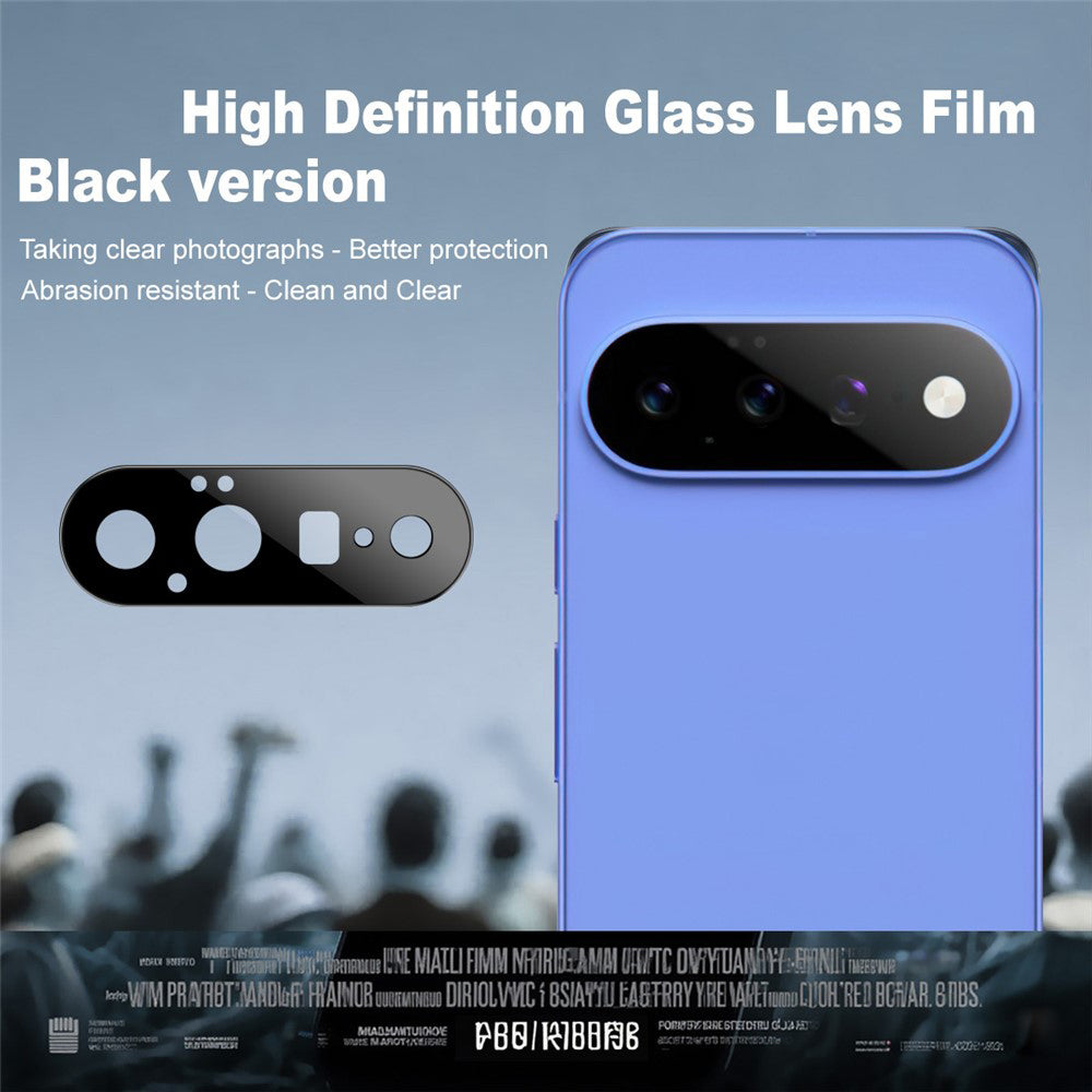 Techsuit Rear Camera Protective Film for Google Pixel 11, Tempered Glass, Black