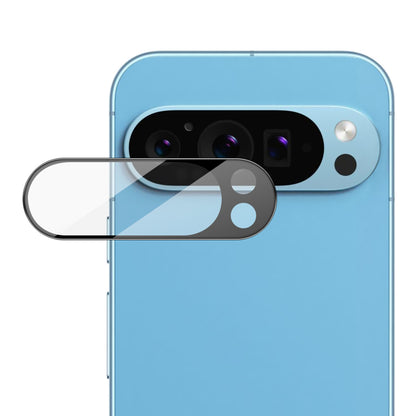 Techsuit Rückkamera-Schutzfolie für Google Pixel 9 Pro XL, gehärtetes Glas, schwarz