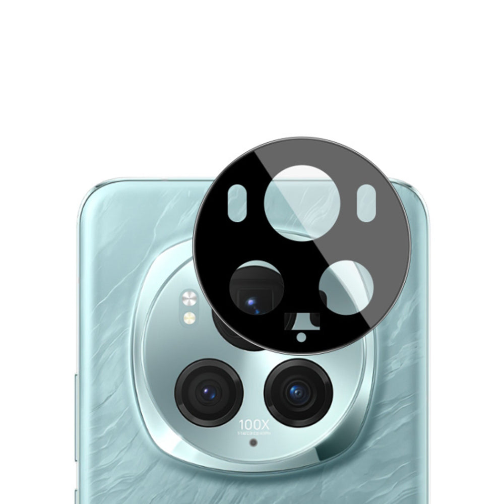 Techsuit Rückkamera-Schutzfolie für Honor Magic6 Pro, gehärtetes Glas, schwarz
