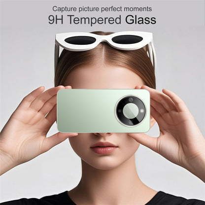 Schutzfolie Techsuit für die Rückkamera des Honor Magic8 Lite, gehärtetes Glas, Schwarz