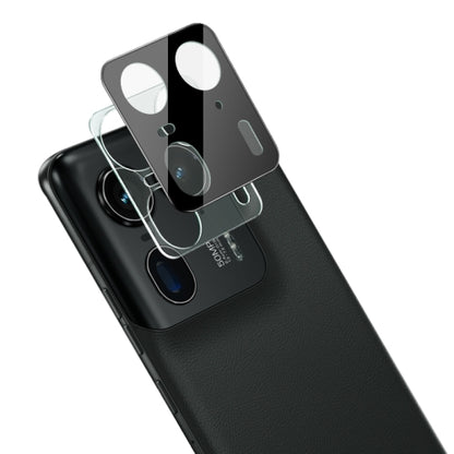 Techsuit Rückkamera-Schutzfolie für Motorola Edge 50 Ultra, gehärtetes Glas, schwarz