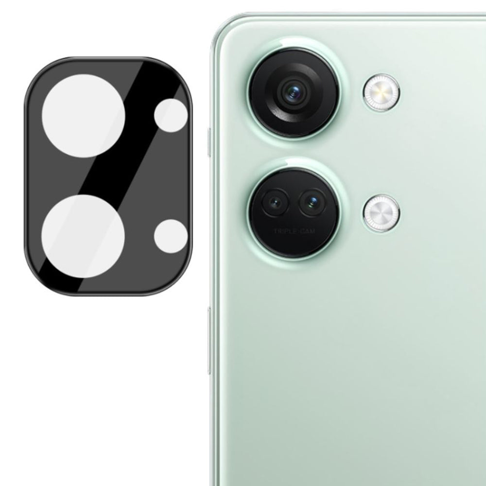Techsuit Rückkamera-Schutzfolie für OnePlus Nord 3, gehärtetes Glas, schwarz