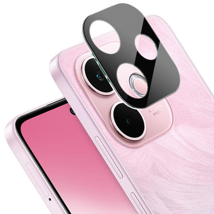 Techsuit Rückkamera-Schutzfolie für Oppo A5 Pro 4G / A5 Pro, gehärtetes Glas, schwarz