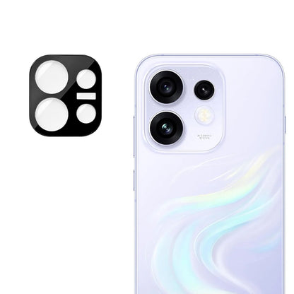 Techsuit Rückkamera-Schutzfolie für Oppo Reno16, gehärtetes Glas, schwarz