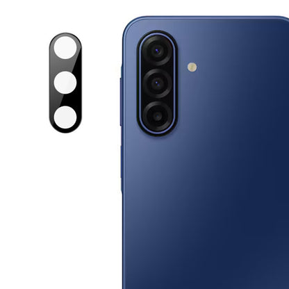 Techsuit Rückkamera-Schutzfolie für Samsung Galaxy A17 4G / A17 5G, gehärtetes Glas, schwarz