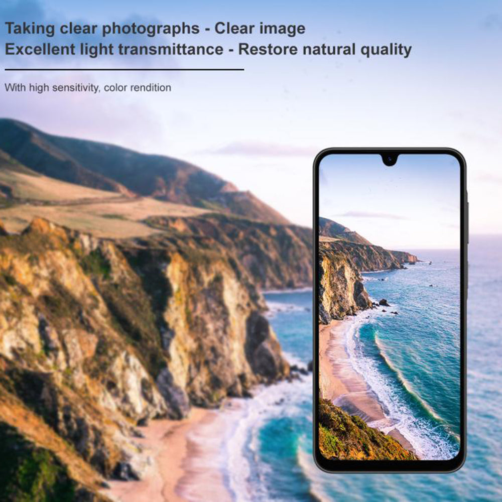 Techsuit Rückkamera-Schutzfolie für Samsung Galaxy A17 4G / A17 5G, gehärtetes Glas, schwarz