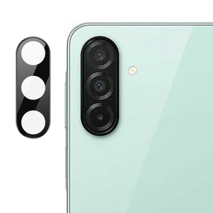 Techsuit Rückkamera-Schutzfolie für Samsung Galaxy A26 A266, gehärtetes Glas, schwarz