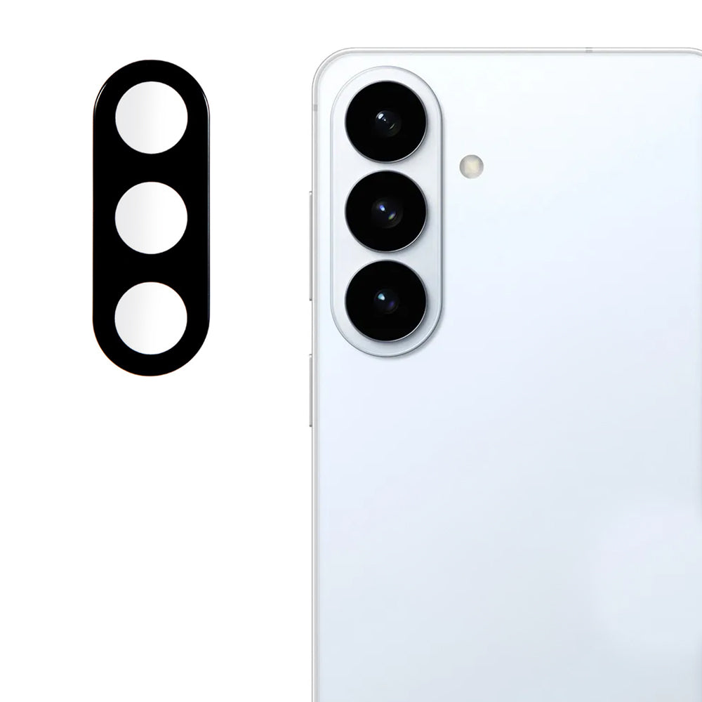 Schutzfolie Techsuit für die Rückkamera für Samsung Galaxy S26 Plus S947, gehärtetes Glas, Schwarz