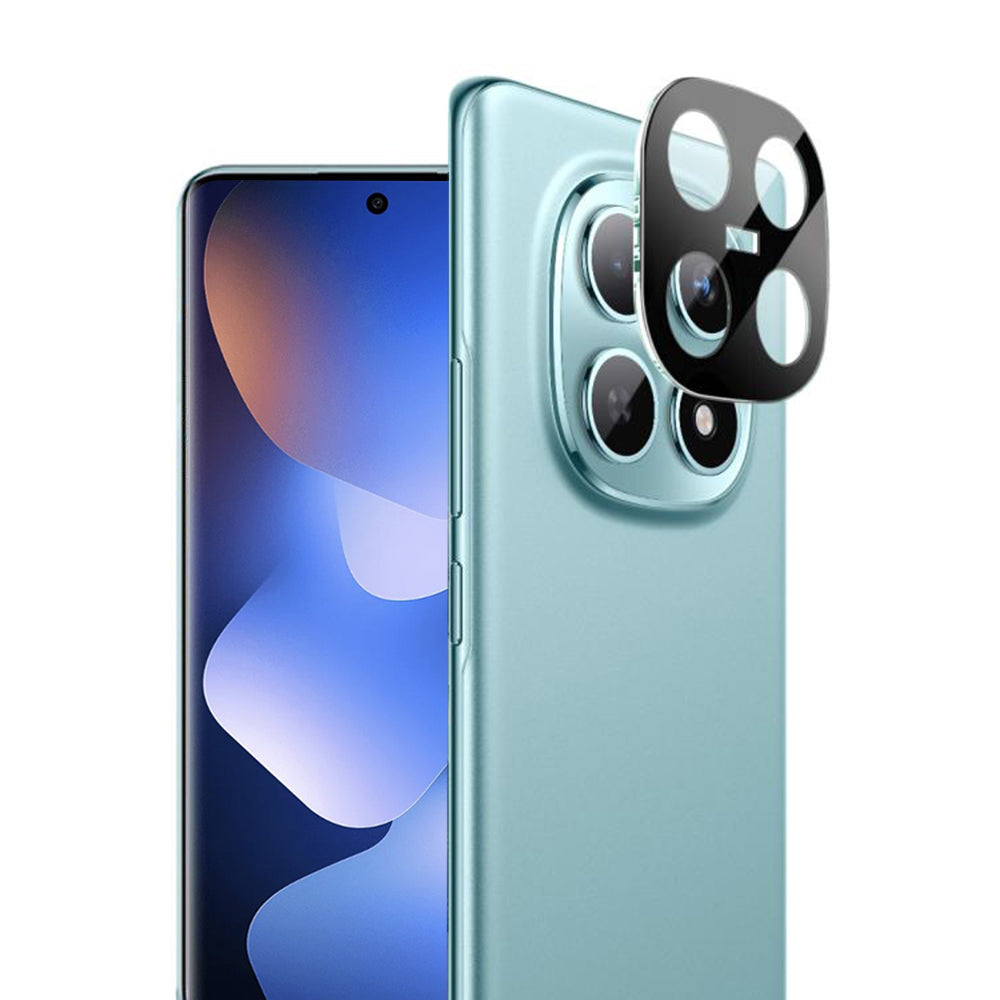 Techsuit Rear Camera Protection Film for Xiaomi Poco M8 / Redmi Note 15 5G, Tempered Glass, Black