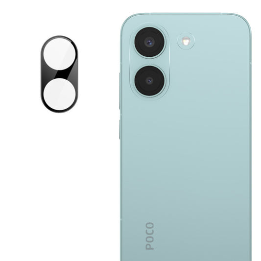 Schutzfolie Techsuit für die Rückkamera des Xiaomi Poco X8 Pro, gehärtetes Glas, Schwarz