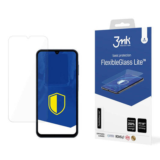 3MK FlexibleGlass Lite Schutzfolie für Samsung Galaxy A15 / A15 5G / A25 | Hybrid | Full Glue