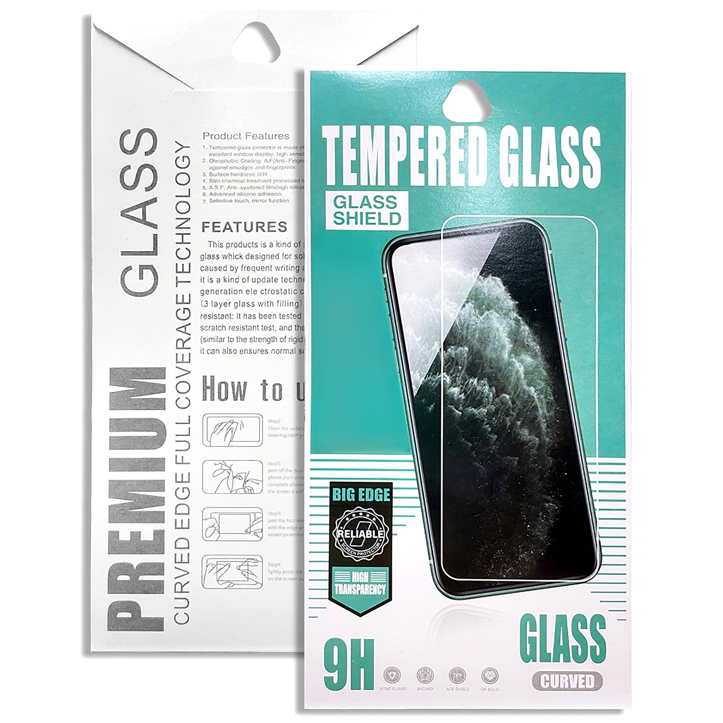 OEM Screen Protector for Apple iPhone 16 Pro, Shielded Glass, Full Glue, 2.5D 