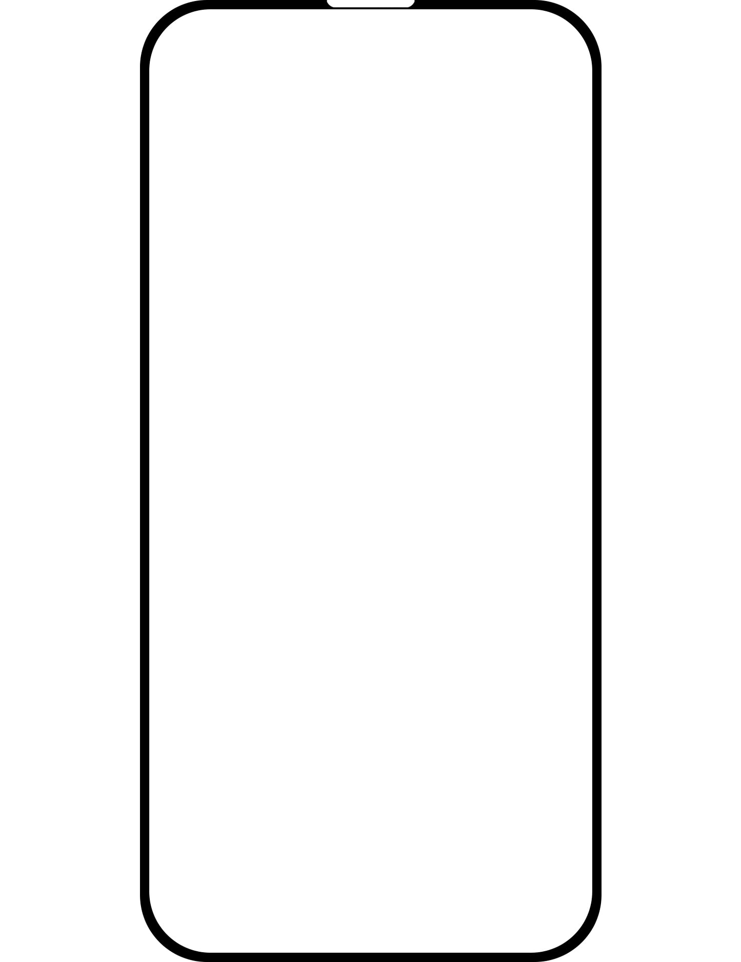 OEM Displayschutzfolie für Apple iPhone 16 Pro Max, gehärtetes Glas, Full Glue, 10er Set, 9D, Schwarz