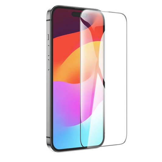 Schutzfolie HOCO G14 für Apple iPhone 17 Air, Gehärtetes Glas, Vollverklebung, Set 10 Stück, 5D, Schwarz