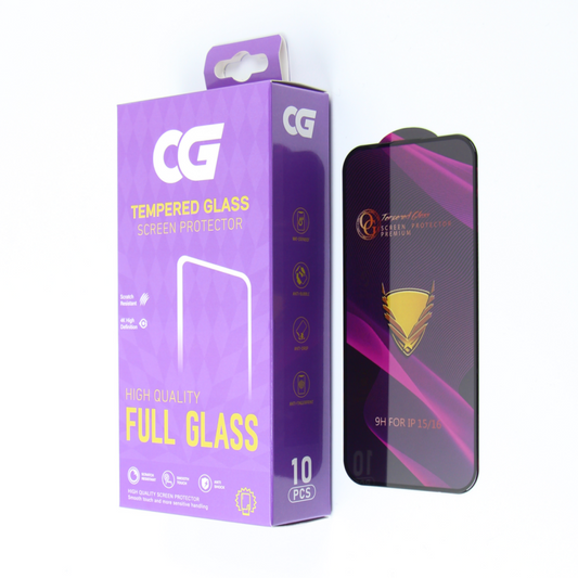 OG Premium Displayschutzfolie für Samsung Galaxy S25 S931, gehärtetes Glas, Full Glue, 10 Stück Set, Schwarz