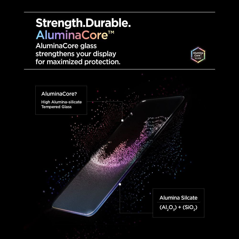Spigen GlastR Align Master Slim Screen Protector for Apple iPhone 17, Tempered Glass, Full Glue, Set of 3 pieces AGL10484