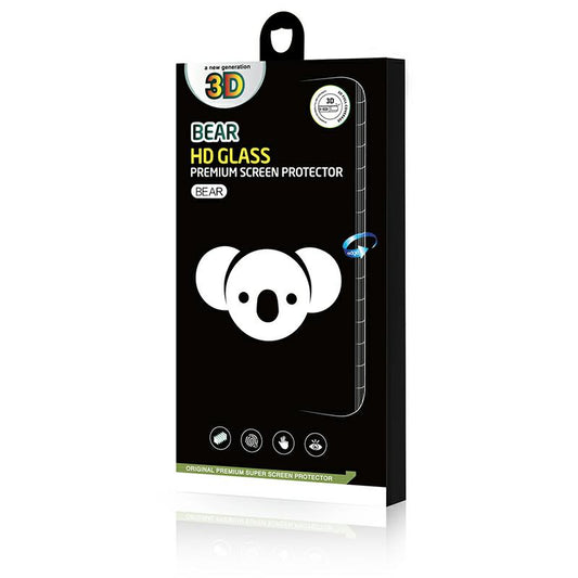 Bear HD Displayschutzfolie für Samsung Galaxy S24 Ultra S928, gehärtetes Glas, Full Glue, Schwarz