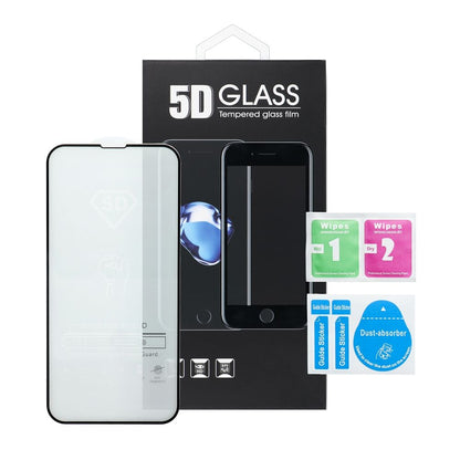 Schutzfolie Privacy OEM für Apple iPhone 17 Pro, gehärtetes Glas, Vollkleber, 5D