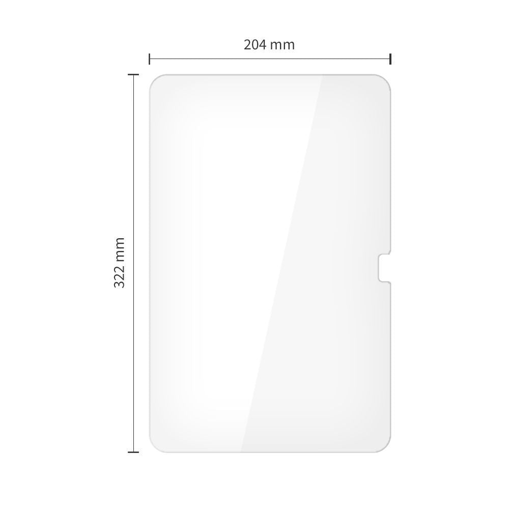 Schutzfolie Tech-Protect FIT+ für Samsung Galaxy Tab S11 Ultra / Tab S10 Ultra, gehärtetes Glas, Full Glue, 2 Stück Set, 2.5D