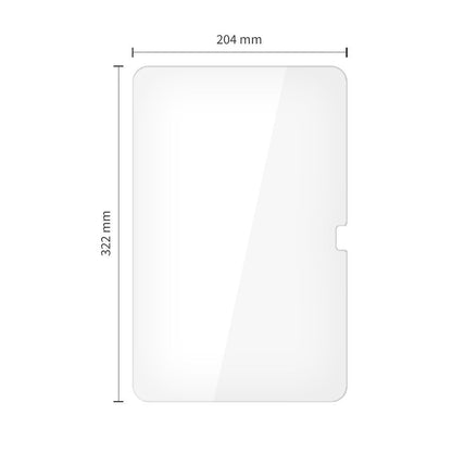 Schutzfolie Tech-Protect FIT+ für Samsung Galaxy Tab S11 Ultra / Tab S10 Ultra, gehärtetes Glas, Full Glue, 2 Stück Set, 2.5D
