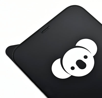 Bear HD Displayschutzfolie für Oppo Reno14 F / Reno14, gehärtetes Glas, Full Glue, Schwarz