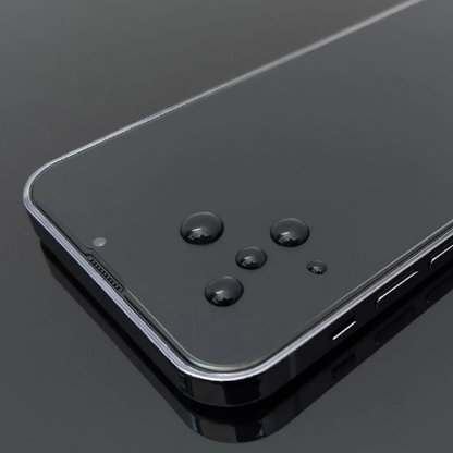 Privacy-Schutzfolie WZK AntiSpy für Apple iPhone 15 Pro, gehärtetes Glas, Vollkleber