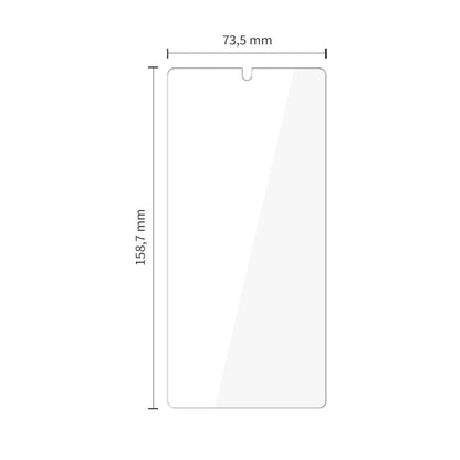 Schutzfolie Tech-Protect für Samsung Galaxy S25 Ultra S938, gehärtetes Glas, Full Glue, Set 10 Stück