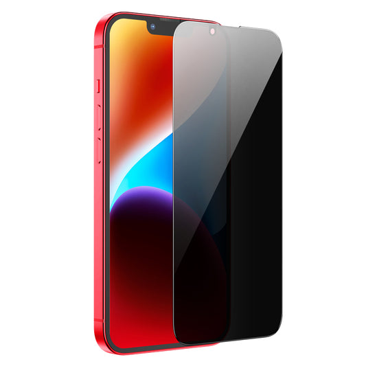 Schutzfolie Privacy HOCO G15 für Apple iPhone 12 / 12 Pro, Gehärtetes Glas, Vollverklebung, 5D