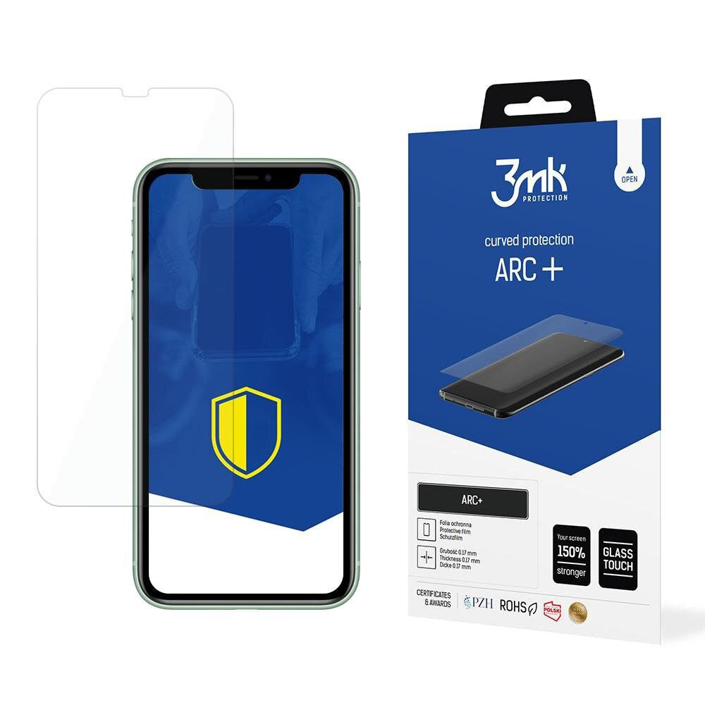 3MK ARC+ Displayschutzfolie für Apple iPhone 11, Kunststoff