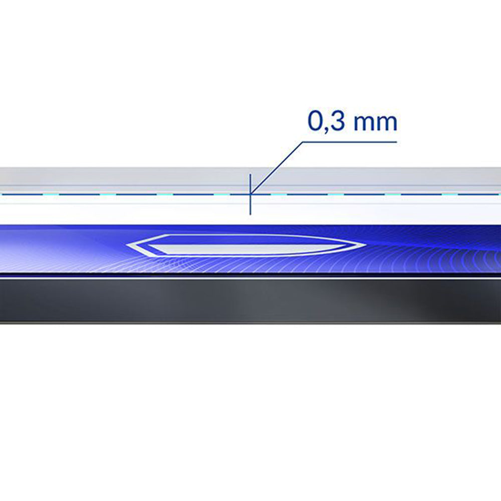 3MK FlexibleGlass Displayschutzfolie für Apple iPhone 12 Pro Max, Flexibles Glas, Vollflächig Klebend