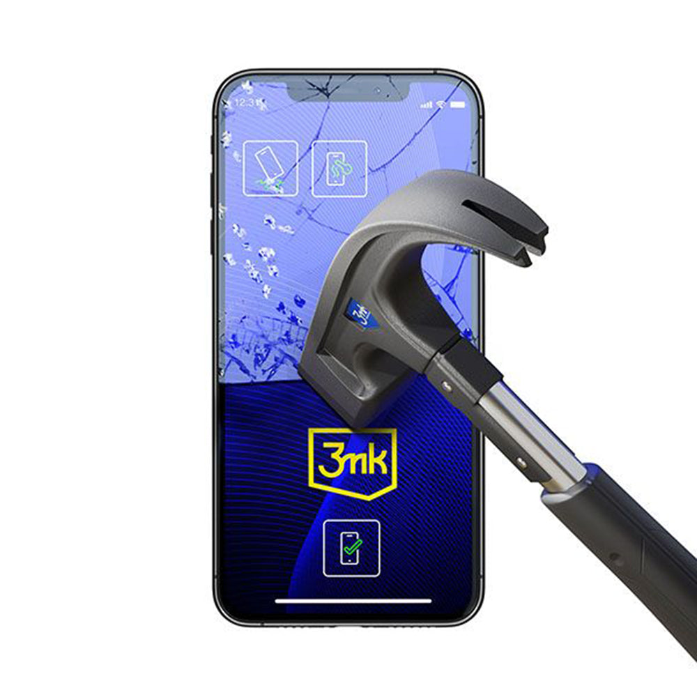 3MK FlexibleGlass Screen Protector for Apple iPhone 13, Flexible Glass, Full Glue