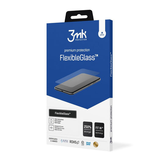 3MK FlexibleGlass Displayschutzfolie für Fairphone 6, Flexibles Glas, Vollflächig Klebend