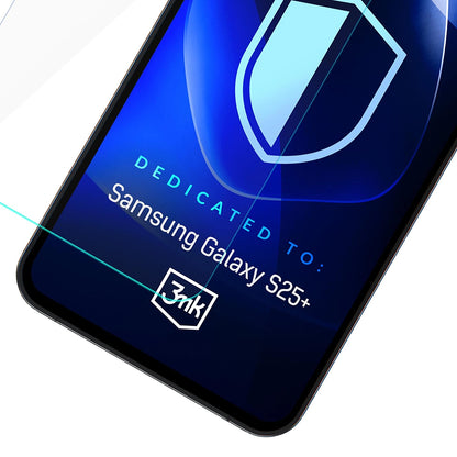 3MK FlexibleGlass Displayschutzfolie für Samsung Galaxy S25+ S936, Flexibles Glas, Vollkleber