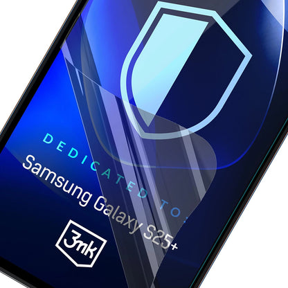3MK FlexibleGlass Displayschutzfolie für Samsung Galaxy S25+ S936, Flexibles Glas, Vollkleber