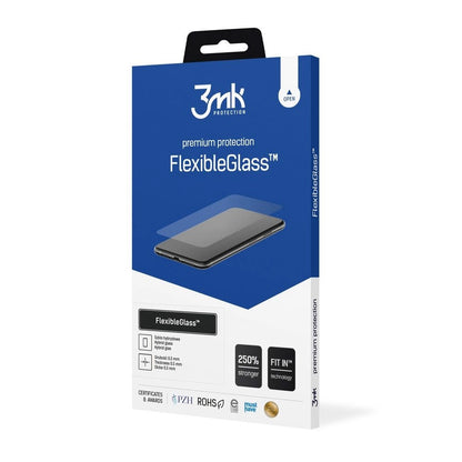 3MK FlexibleGlass Screen Protector for Sony Xperia 10 VIII, Flexible Glass, Full Glue